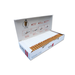 PALL MALL Red KS 24mm FLOW FILTER 100 Cigarette Filter Tubes